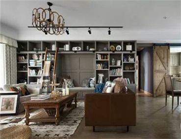 法式輕工業風格全屋定制：充滿生活味和藝術氣息