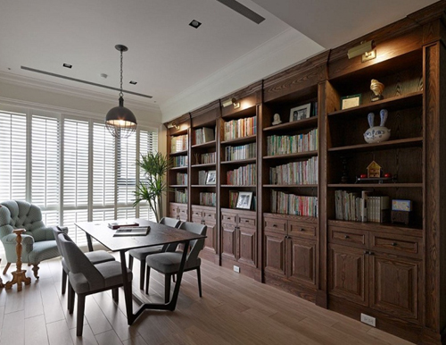  美式書房好嗎？美式書房應(yīng)該怎么設(shè)計？