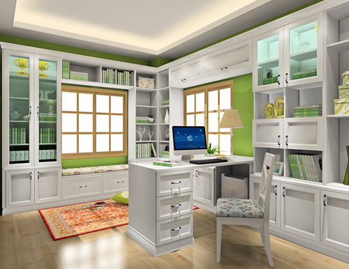  書房定制書柜要注意什么？定制書柜款式怎么選？