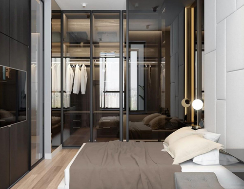  定制衣柜選玻璃門合適嗎？有哪些要注意的細節？