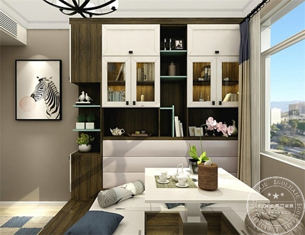 定制書(shū)房效果圖